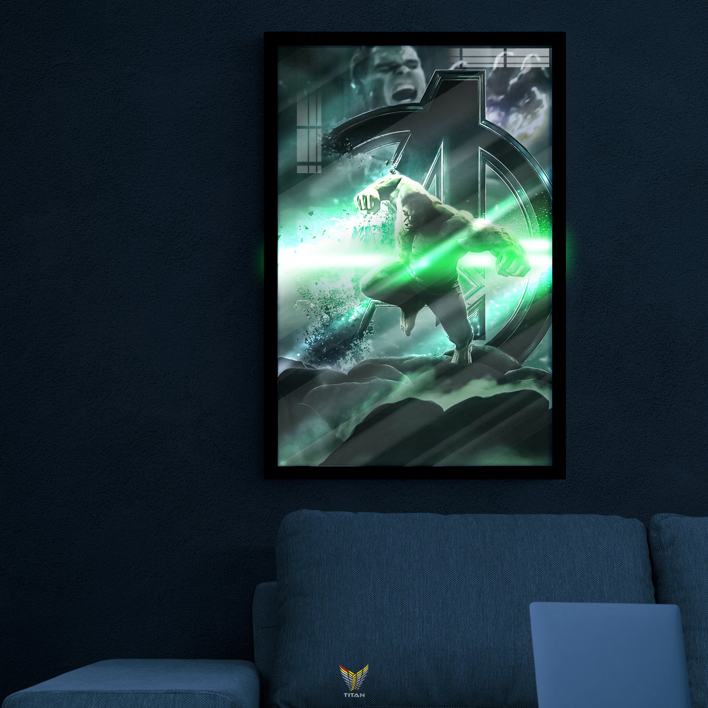 Tranh Decor Treo Tường Led Điểm Marvel LTG.MV0037