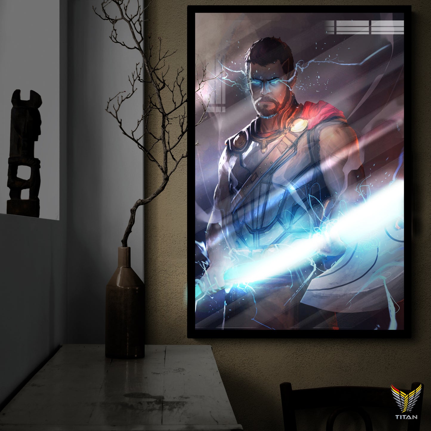 Tranh Decor Treo Tường Led Điểm Marvel LTG.MV0046
