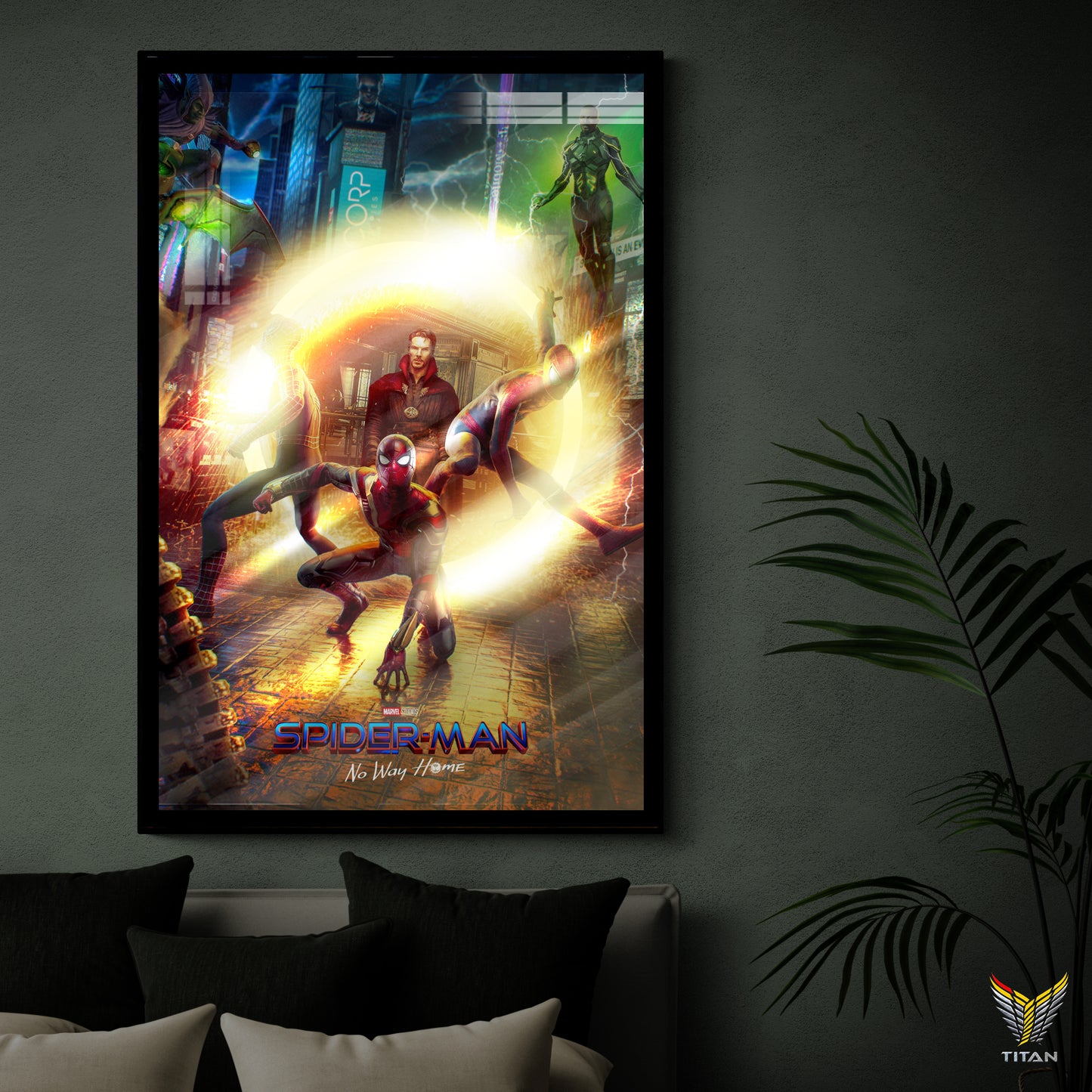 Tranh Decor Treo Tường Led Điểm Marvel LTG.MV0047
