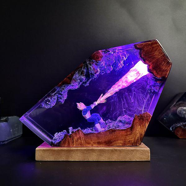 Đèn Trang Trí Resin Led Anime Dragon Ball Vegeta