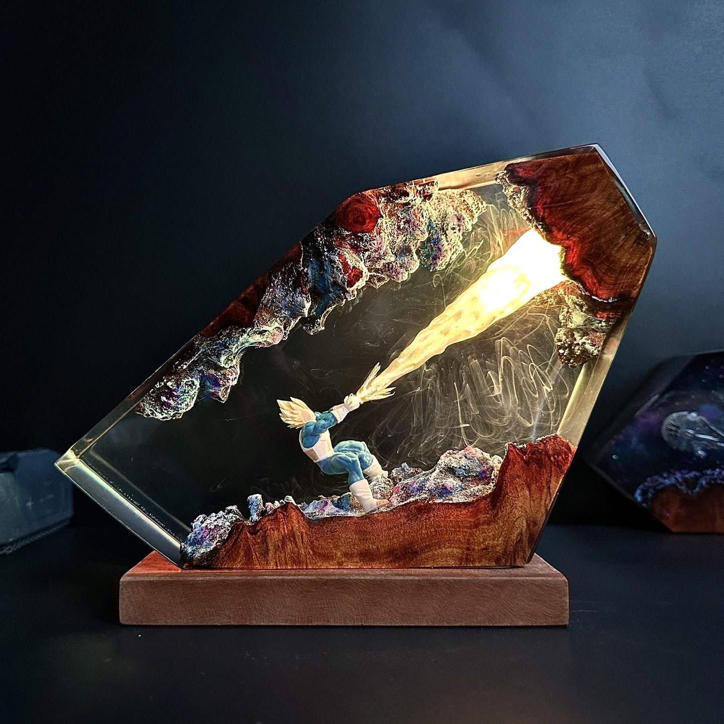 Đèn Trang Trí Resin Led Anime Dragon Ball Vegeta