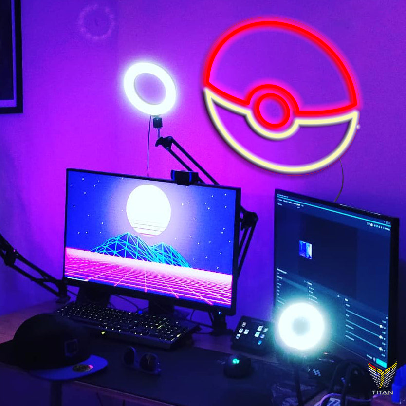 TRANH ANIME LED NEON UỐN DÂY POKEMON LNE.0009