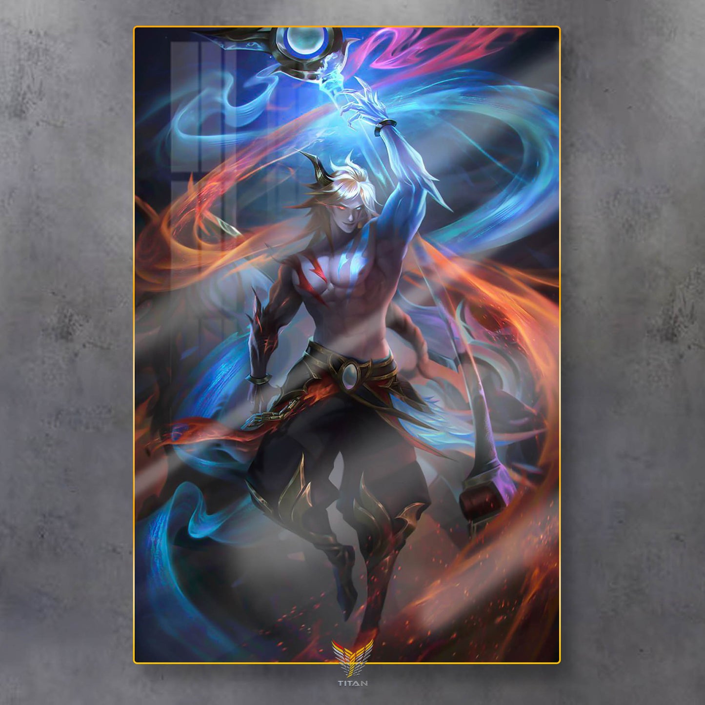 TRANH DECOR TREO TƯỜNG THEO BỘ LEAGUE OF LEGENDS 5LOL0001