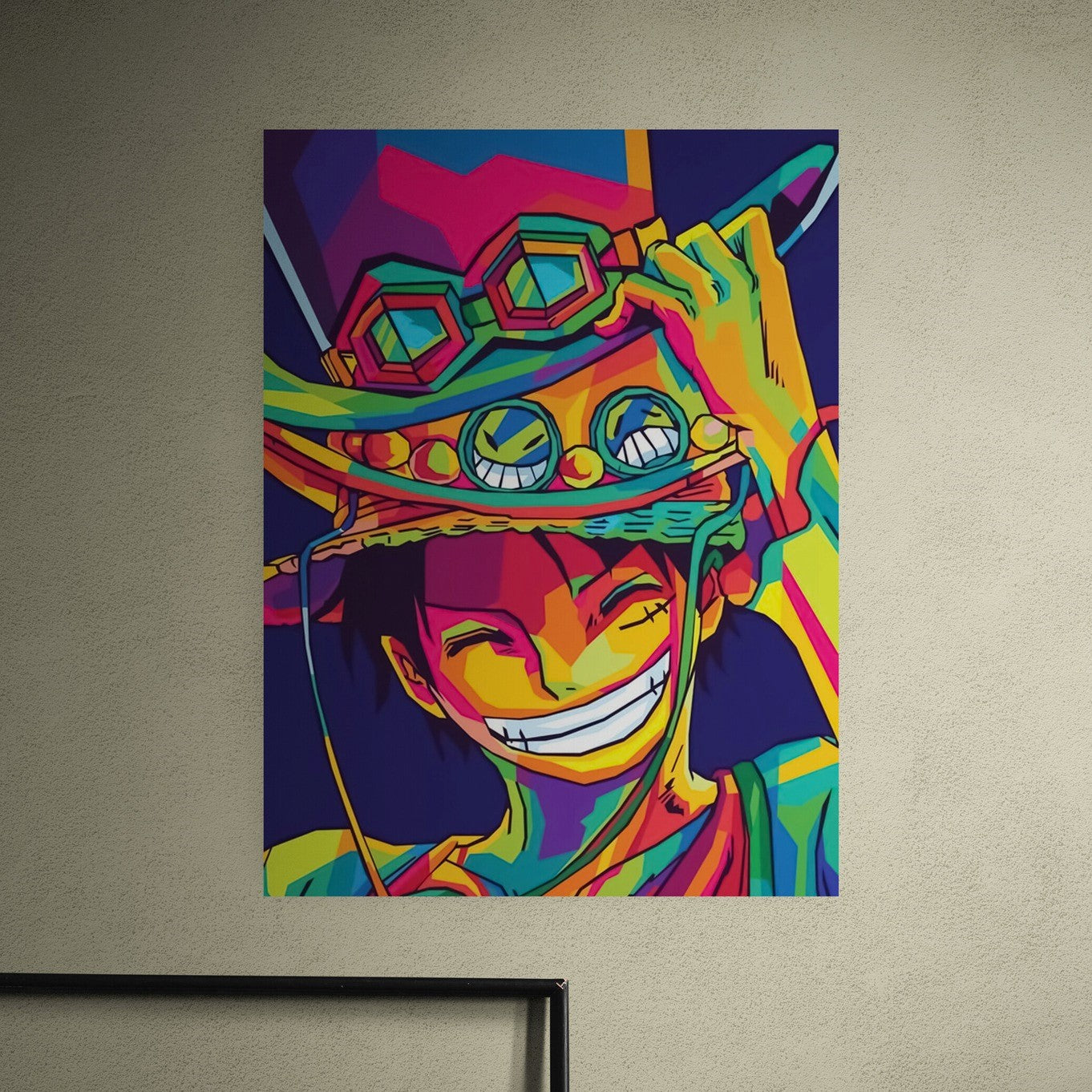POSTER ANIME ONE PIECE LUFFY DECAL0070 –
