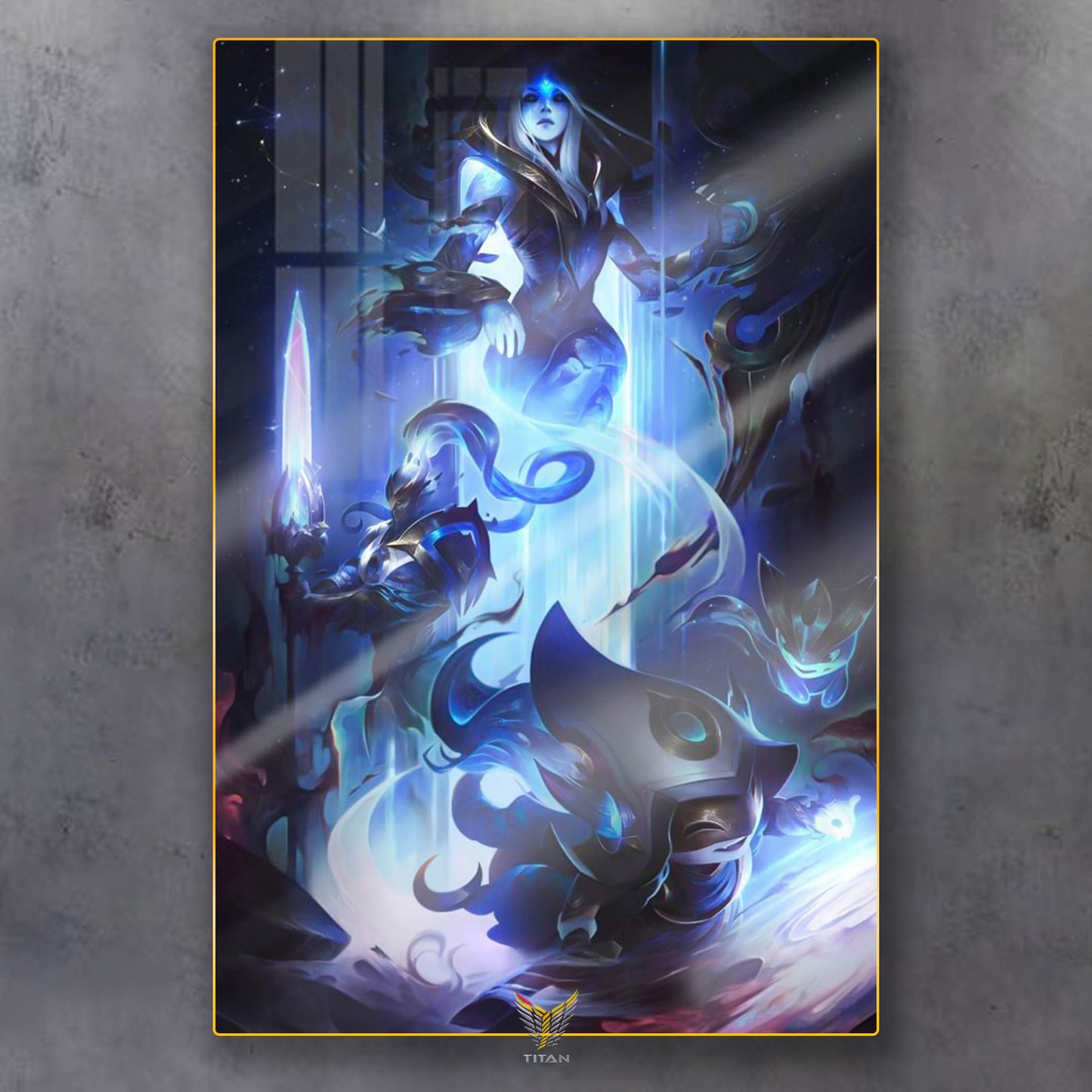 TRANH DECOR TREO TƯỜNG THEO BỘ LEAGUE OF LEGENDS 5LOL0001