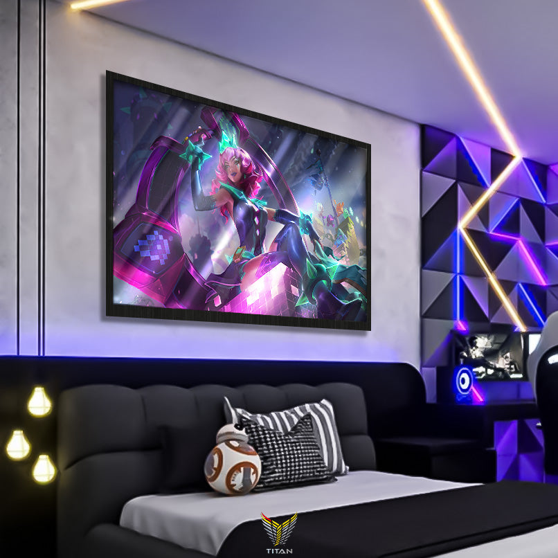 TRANH DECOR TREO TƯỜNG ĐƠN LEAGUE OF LEGENDS LOL0004