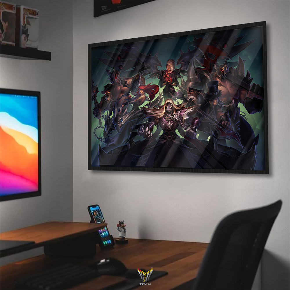 TRANH DECOR TREO TƯỜNG ĐƠN LEAGUE OF LEGENDS LOL0005