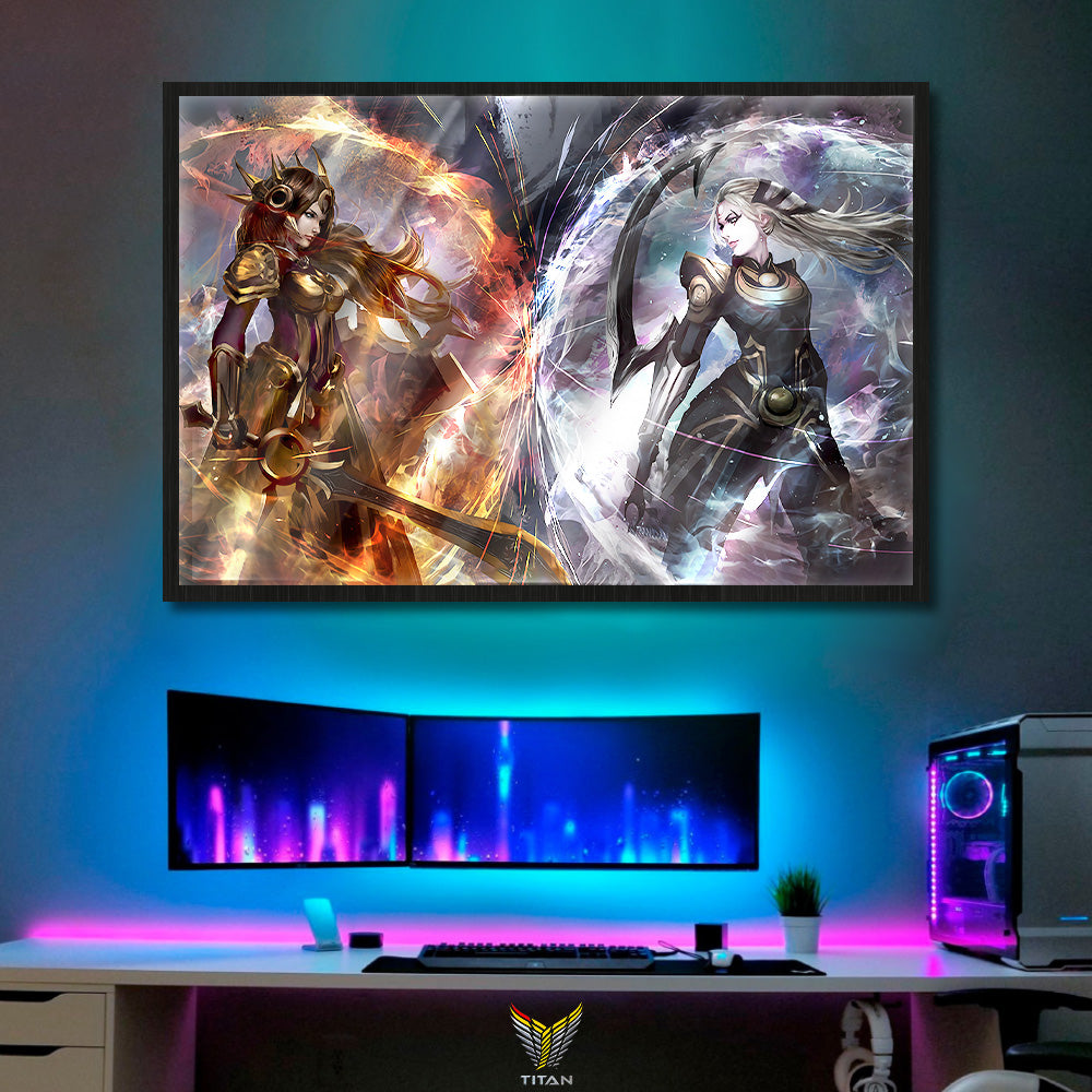 TRANH DECOR TREO TƯỜNG ĐƠN LEAGUE OF LEGENDS LOL0006