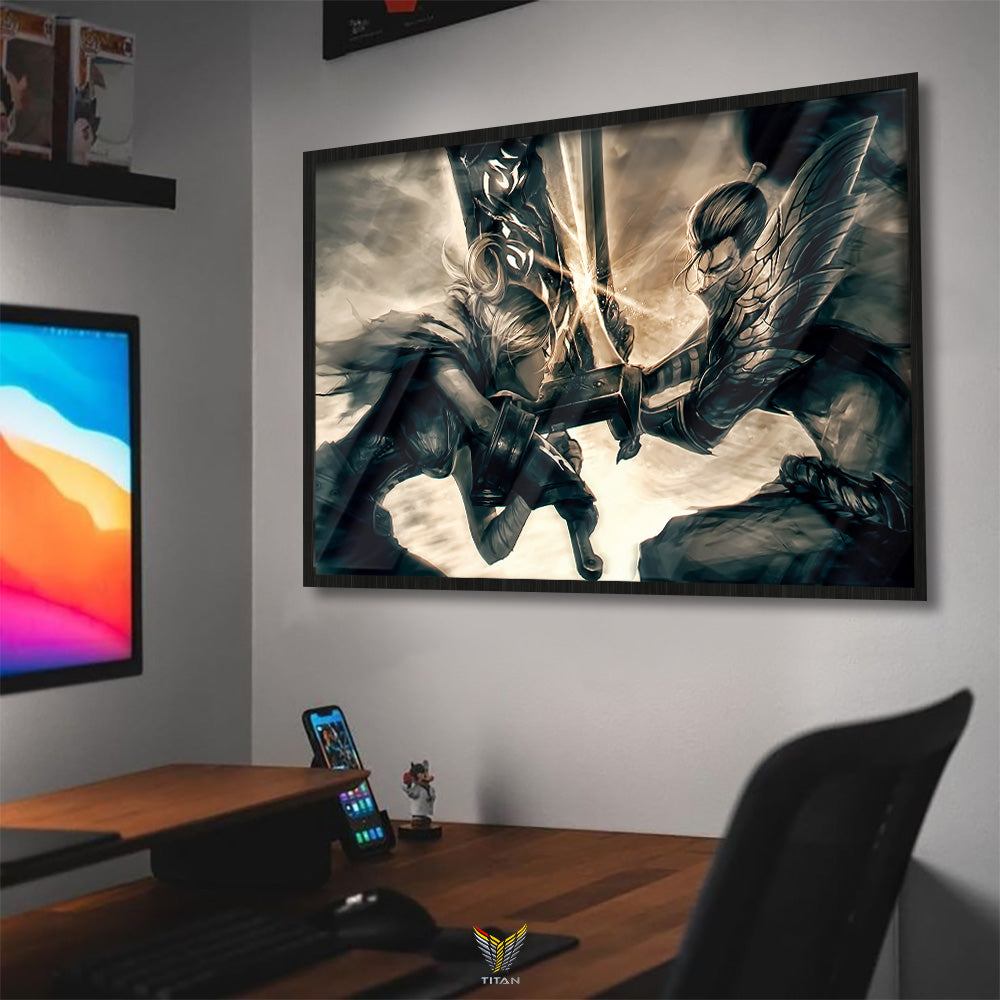 TRANH DECOR TREO TƯỜNG ĐƠN LEAGUE OF LEGENDS LOL0013