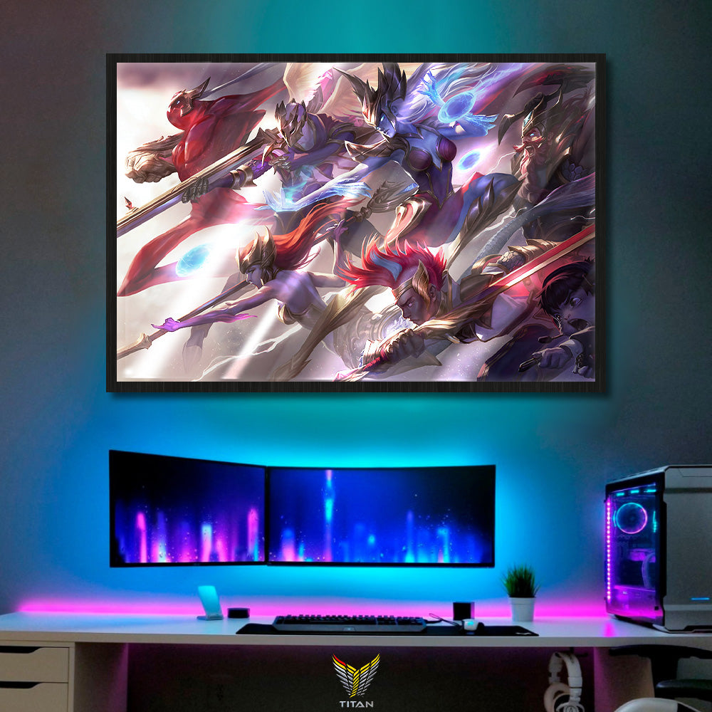 TRANH DECOR TREO TƯỜNG ĐƠN LEAGUE OF LEGENDS LOL0014