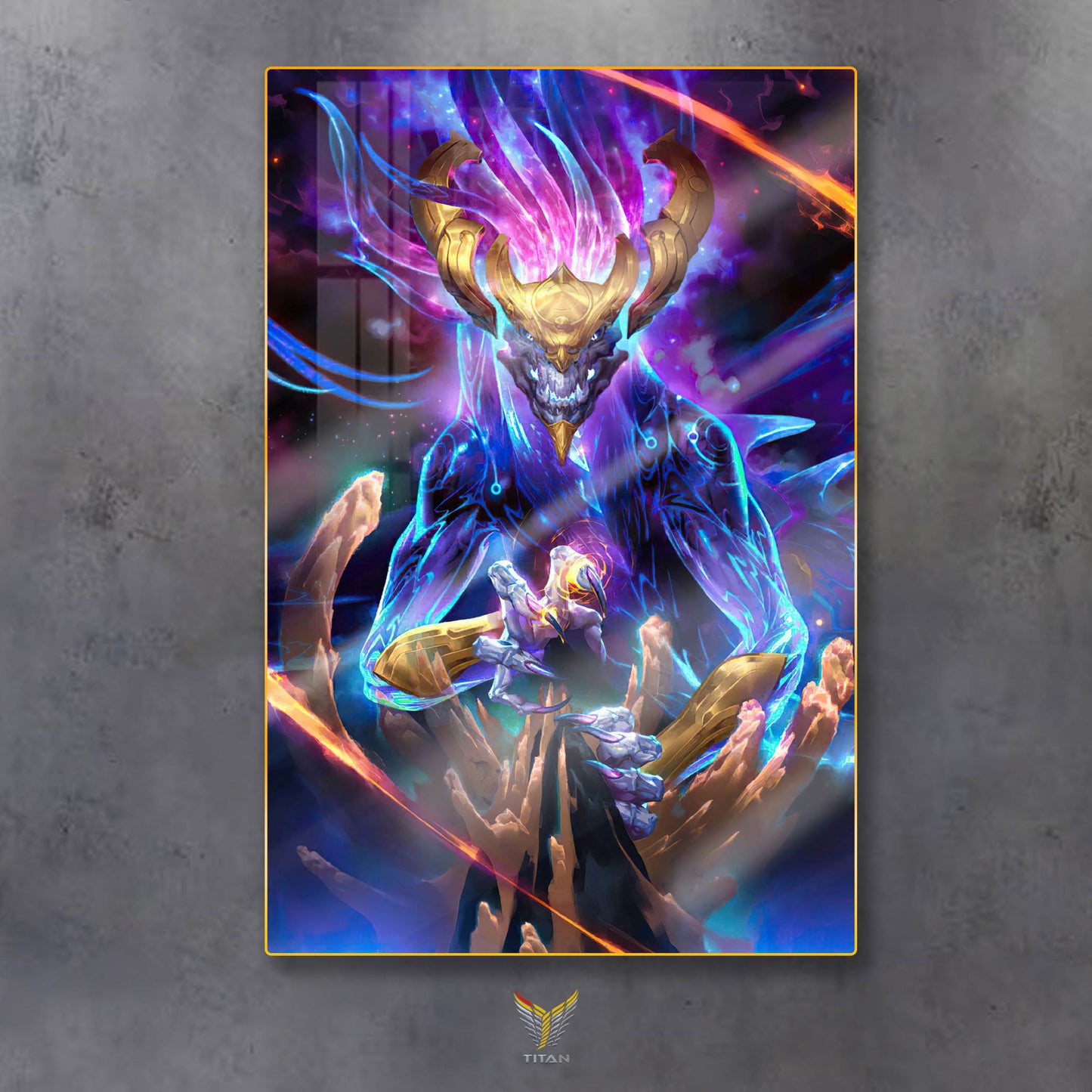 TRANH DECOR TREO TƯỜNG THEO BỘ LEAGUE OF LEGENDS 5LOL0001