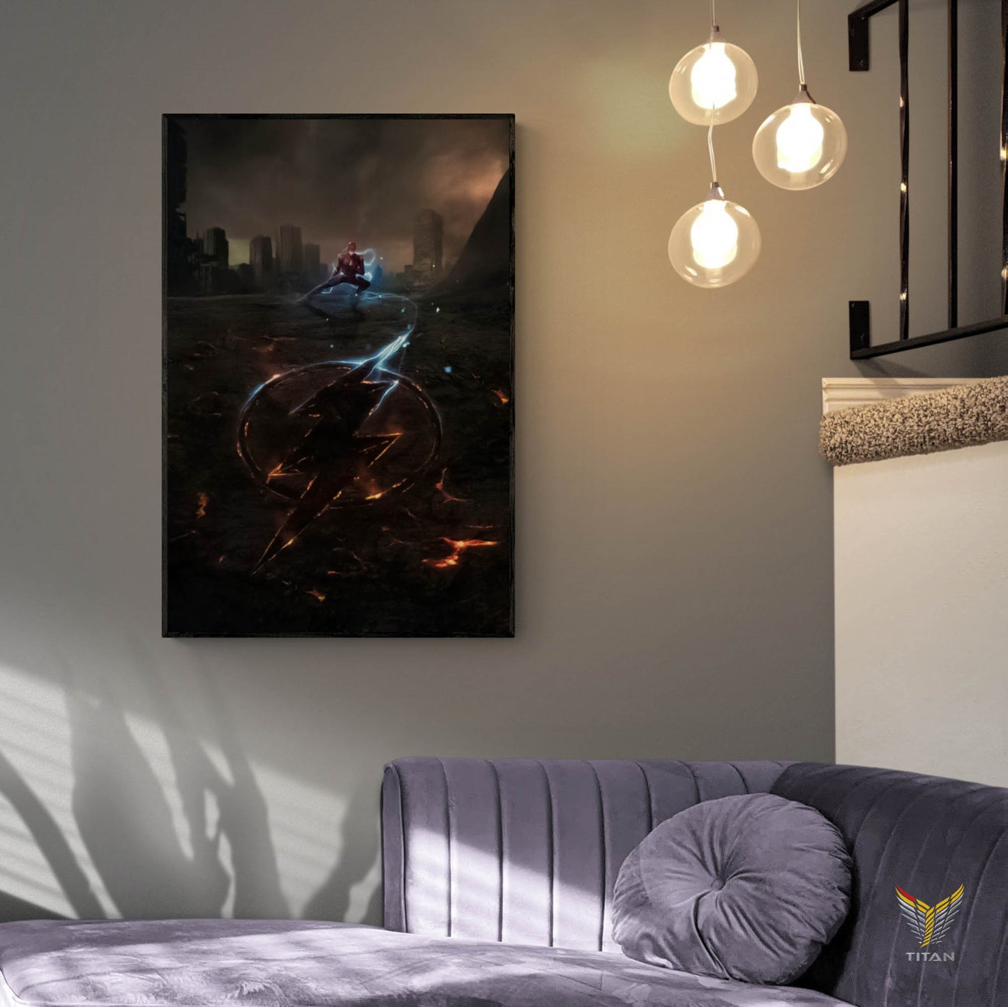 TRANH DECOR TREO TƯỜNG ĐƠN DC DARK STYLE DC0009