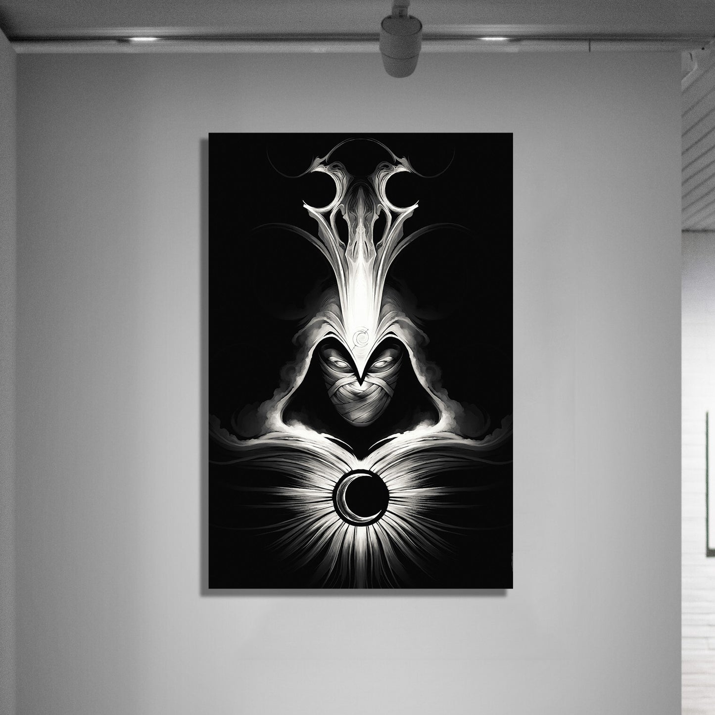 TRANH DECOR TREO TƯỜNG ĐƠN MARVEL DARK STYLE M0016