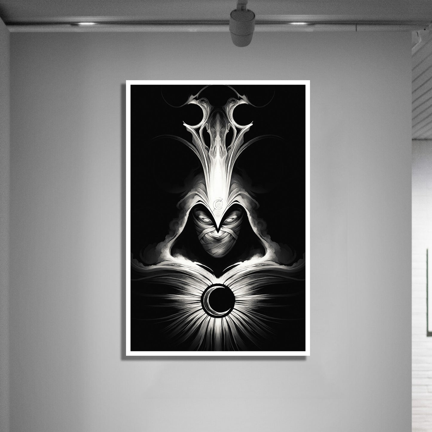 TRANH DECOR TREO TƯỜNG ĐƠN MARVEL DARK STYLE M0016