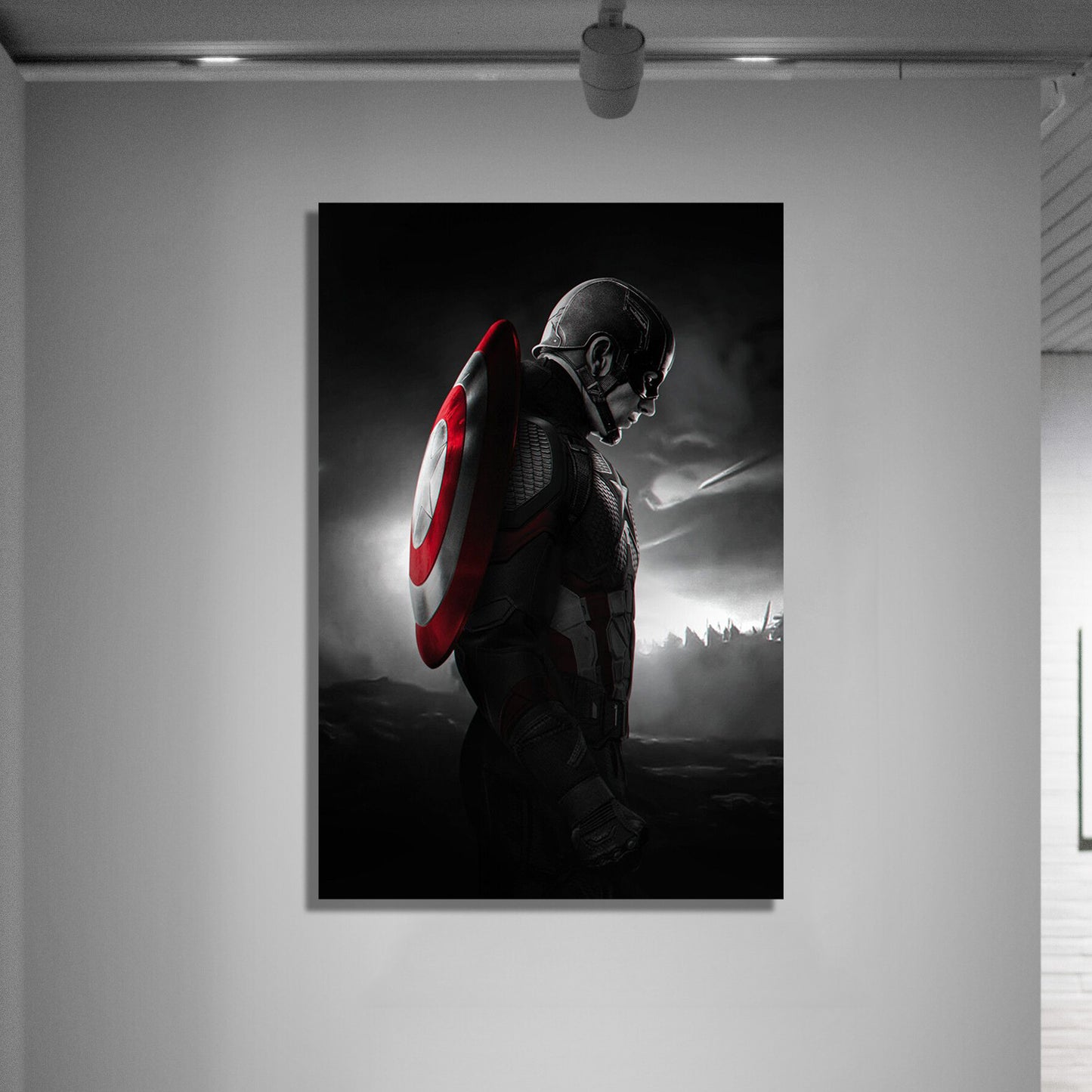 TRANH DECOR TREO TƯỜNG ĐƠN MARVEL DARK STYLE M0011