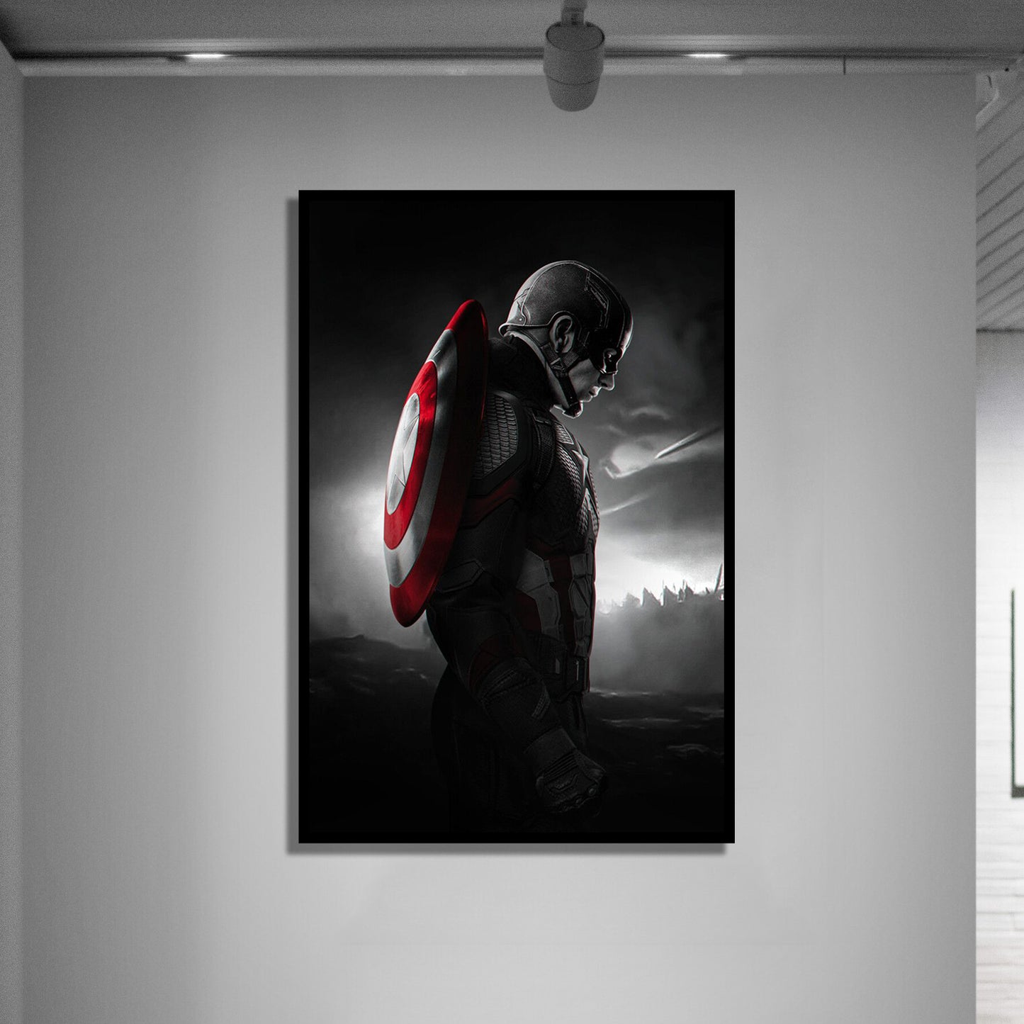 TRANH DECOR TREO TƯỜNG ĐƠN MARVEL DARK STYLE M0011
