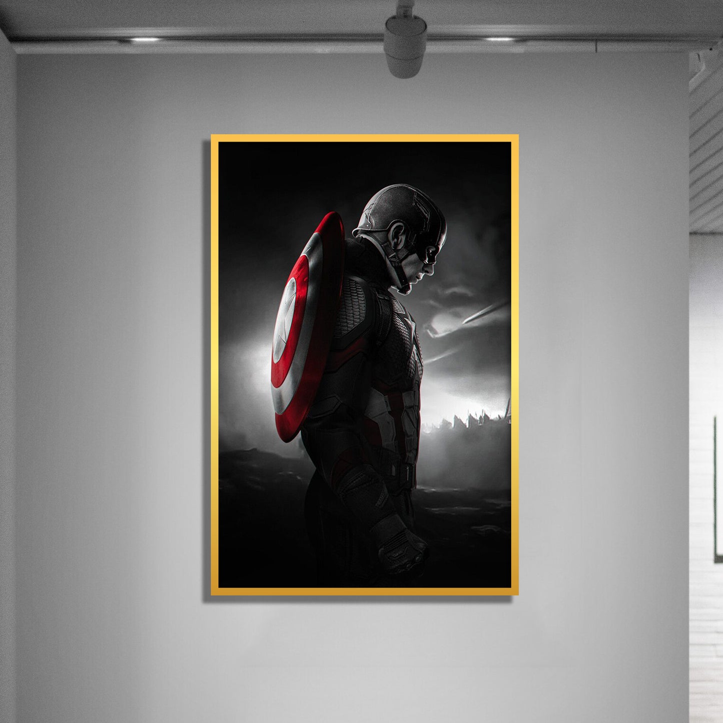 TRANH DECOR TREO TƯỜNG ĐƠN MARVEL DARK STYLE M0011