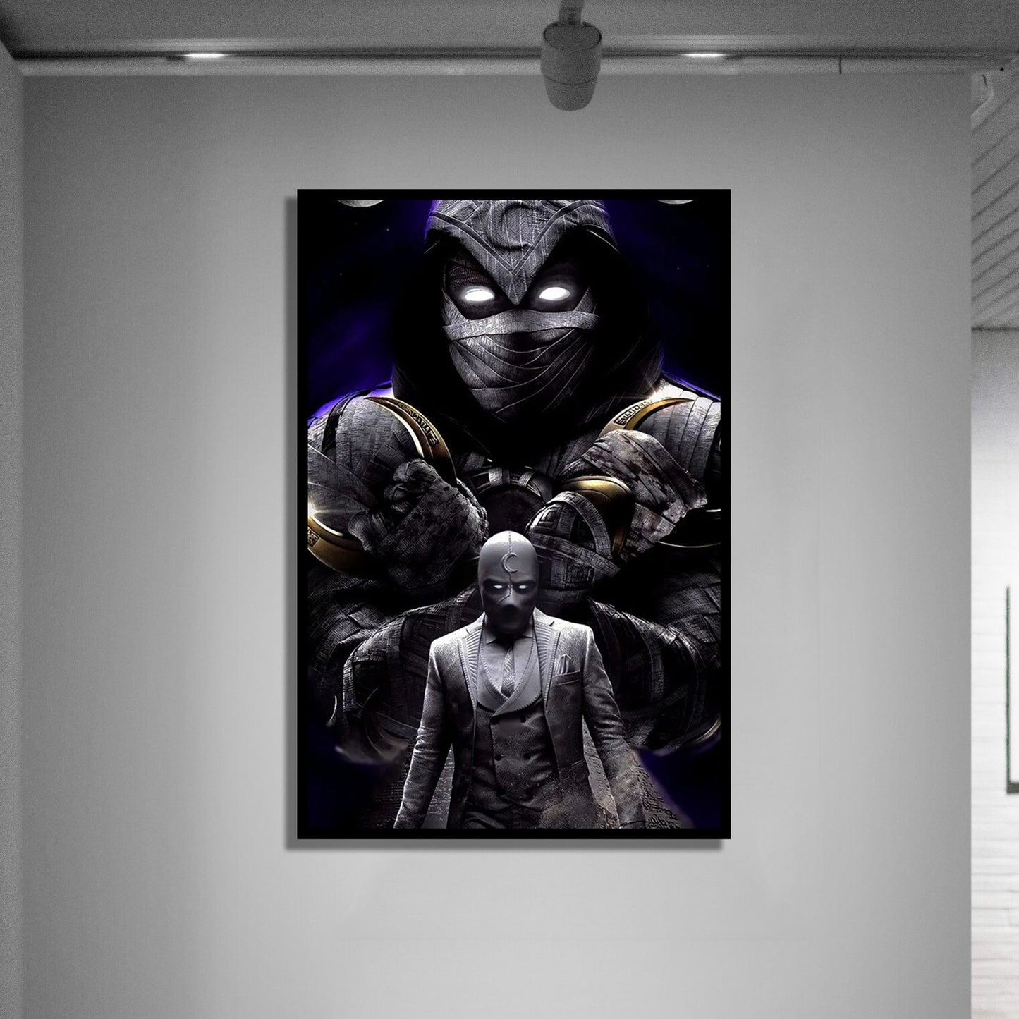 TRANH DECOR TREO TƯỜNG ĐƠN MARVEL DARK STYLE M0019