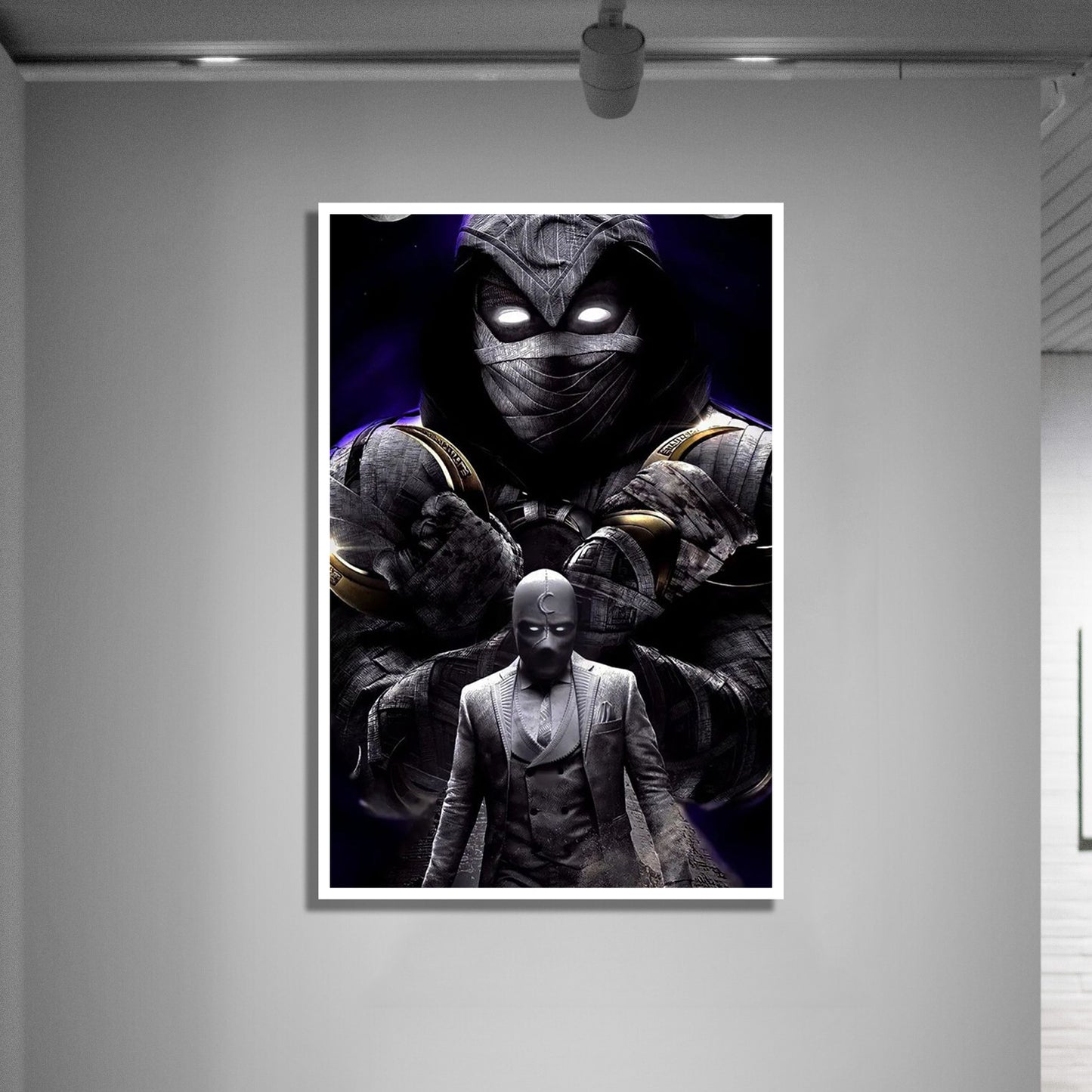 TRANH DECOR TREO TƯỜNG ĐƠN MARVEL DARK STYLE M0019