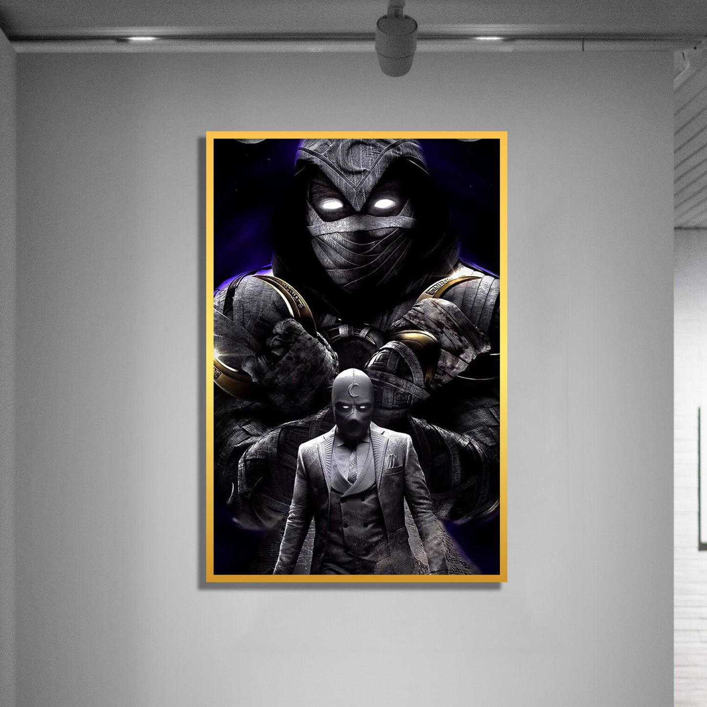 TRANH DECOR TREO TƯỜNG ĐƠN MARVEL DARK STYLE M0019