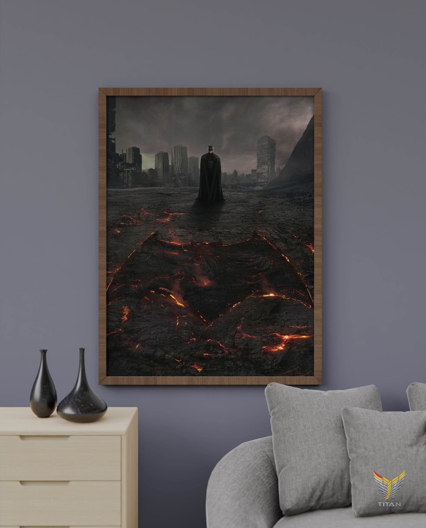 TRANH DECOR TREO TƯỜNG ĐƠN DC DARK STYLE DC0011