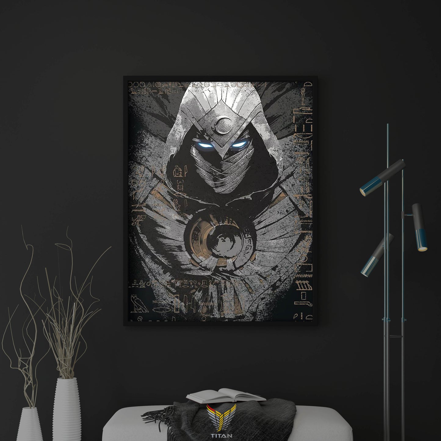 TRANH DECOR TREO TƯỜNG ĐƠN MARVEL DARK STYLE M0017