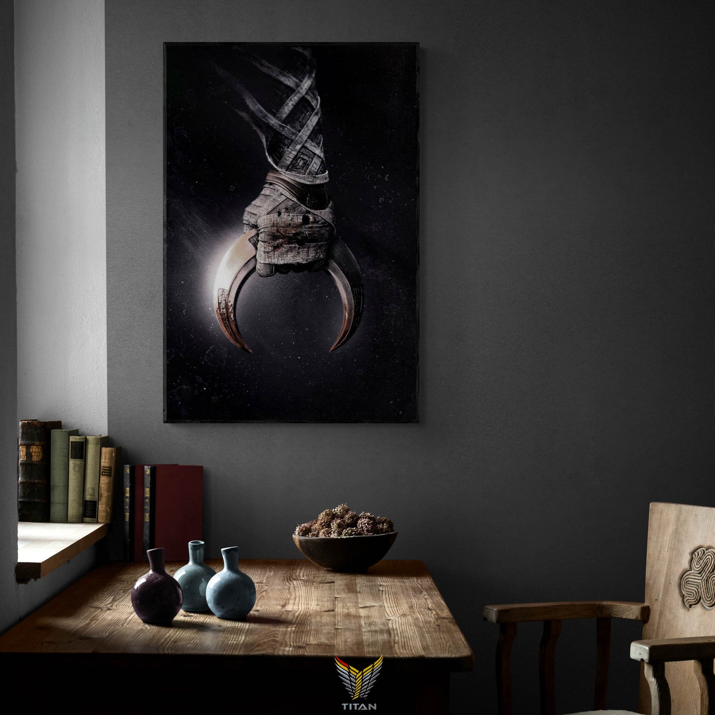 TRANH DECOR TREO TƯỜNG ĐƠN MARVEL DARK STYLE M0018