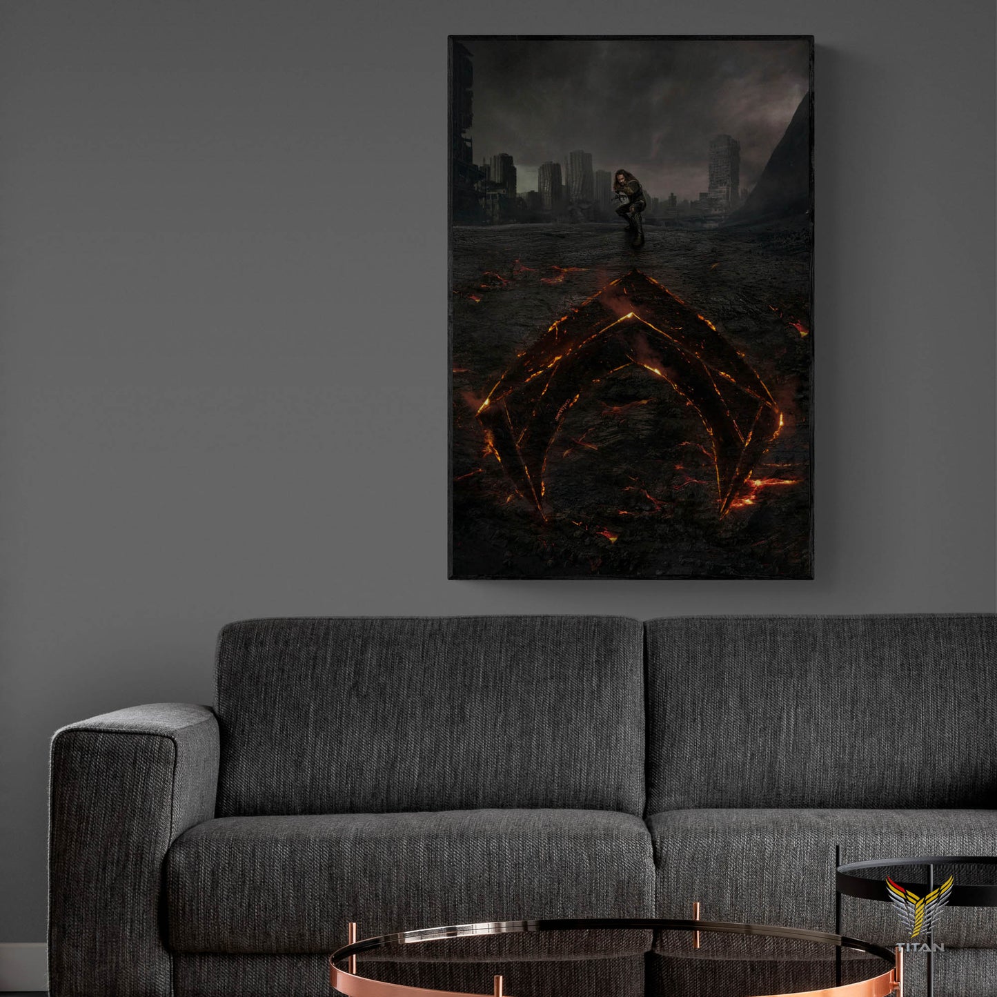 TRANH DECOR TREO TƯỜNG ĐƠN DC DARK STYLE DC0013
