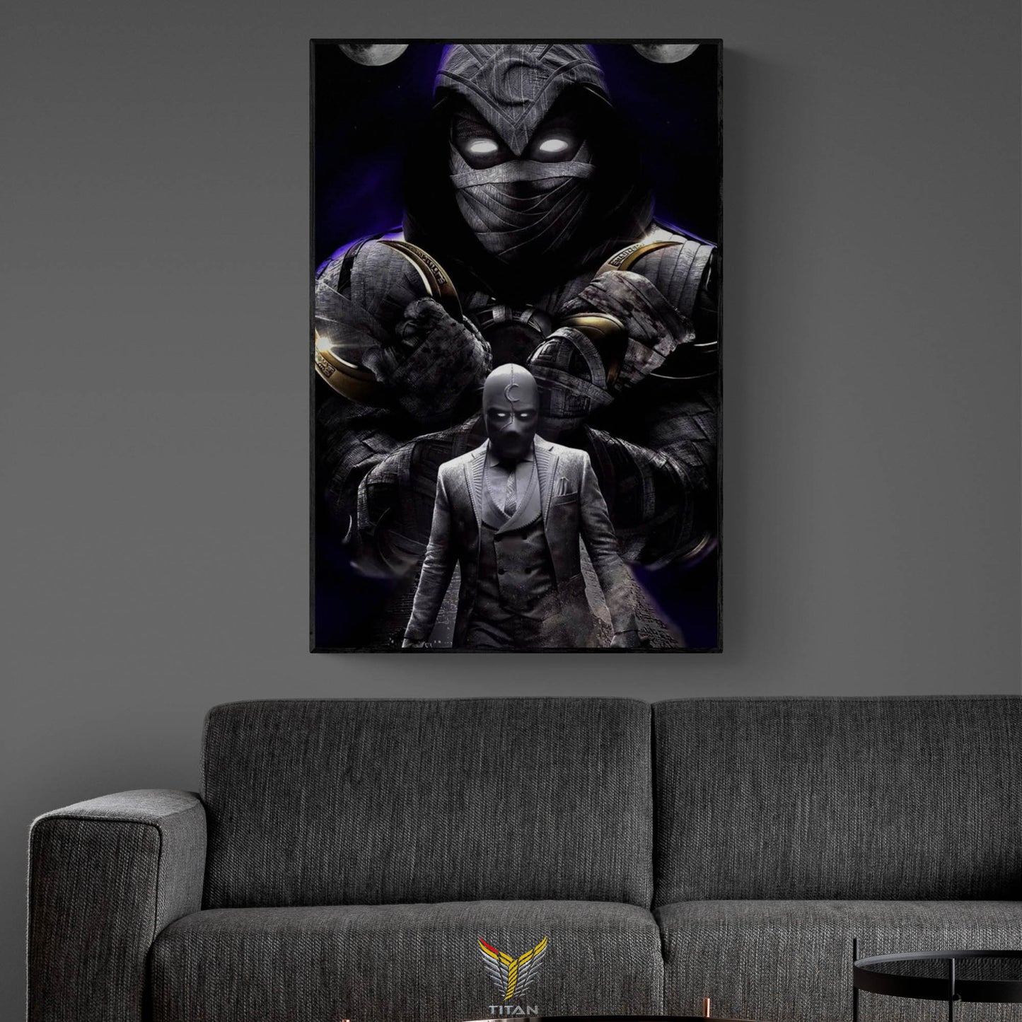 TRANH DECOR TREO TƯỜNG ĐƠN MARVEL DARK STYLE M0019