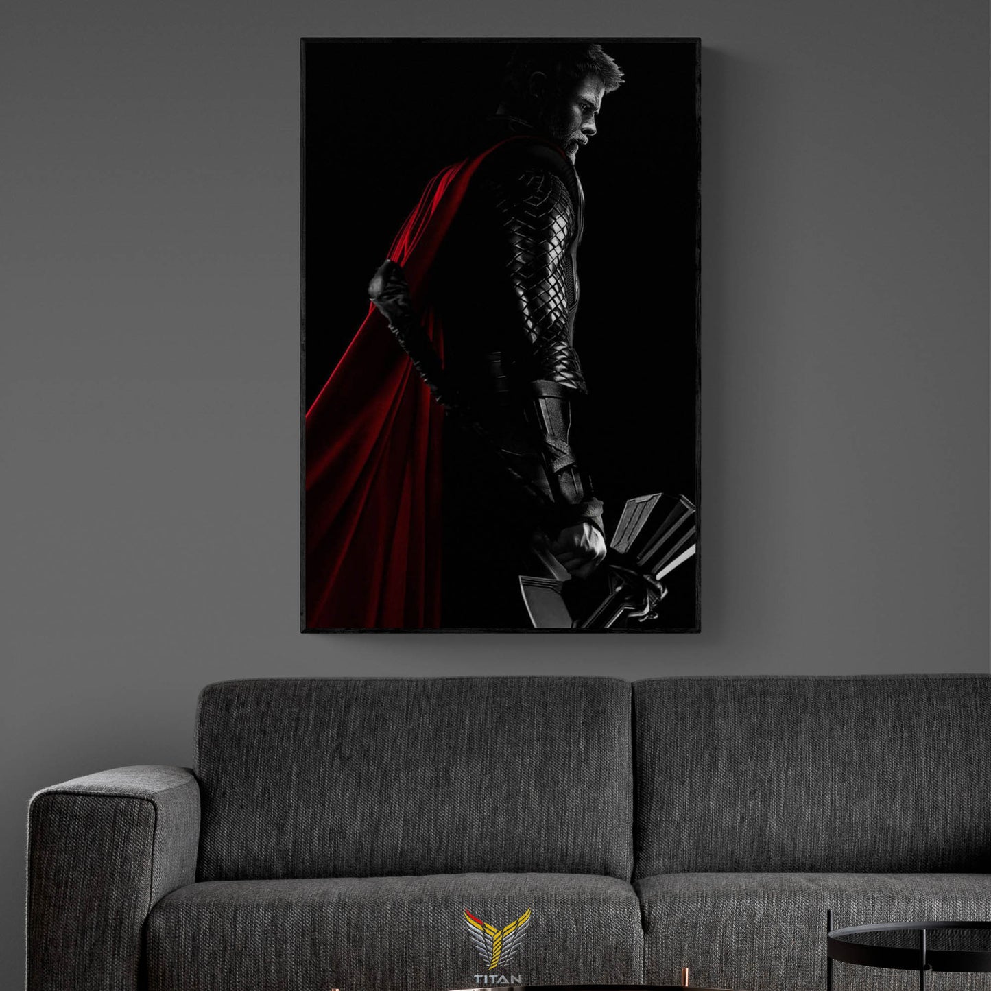 TRANH DECOR TREO TƯỜNG ĐƠN MARVEL DARK STYLE M0020