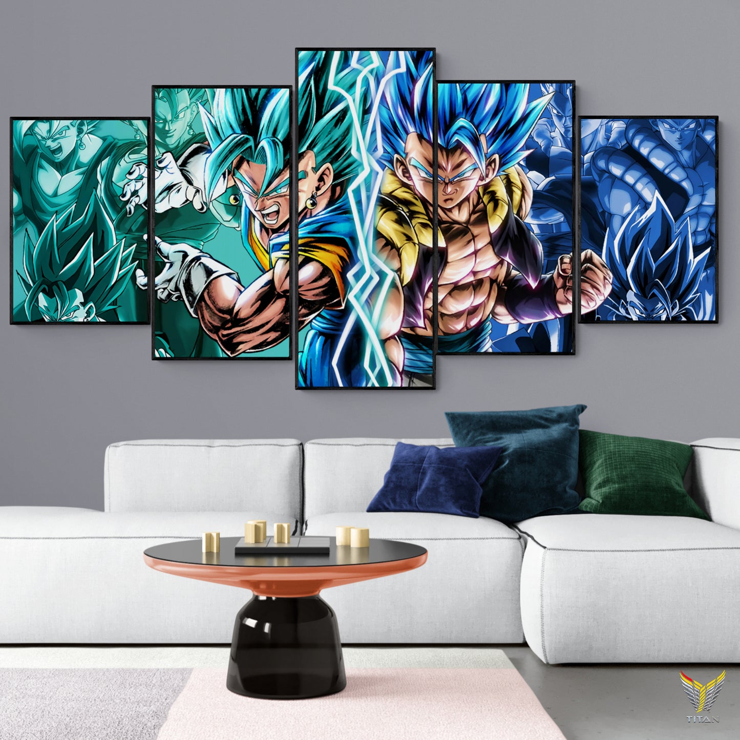TRANH ANIME TREO TƯỜNG GHÉP 5 DRAGON BALL 5DRB0021