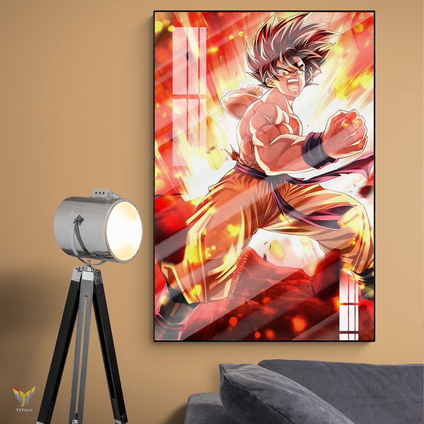 TRANH ANIME TREO TƯỜNG ĐƠN DRAGON BALL DRB0081