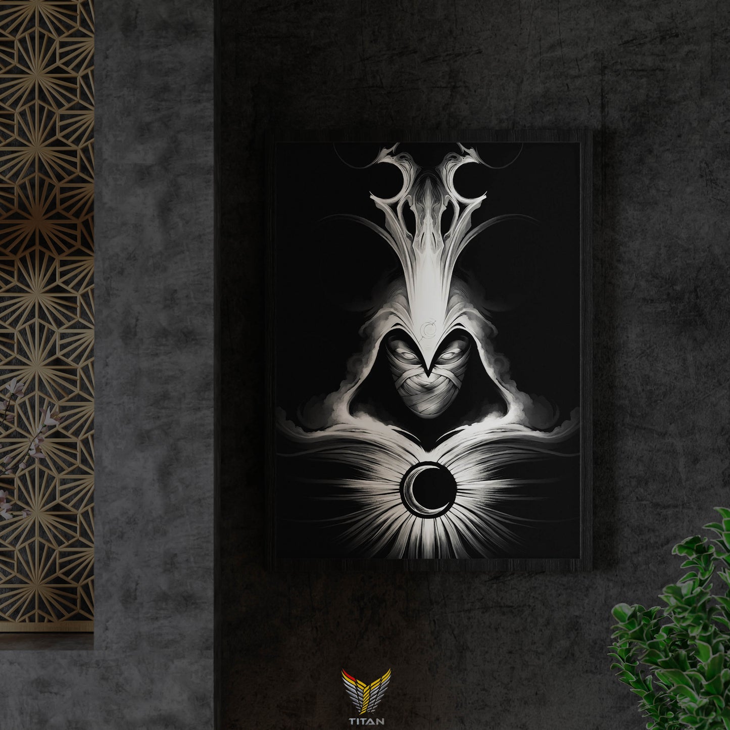 TRANH DECOR TREO TƯỜNG ĐƠN MARVEL DARK STYLE M0016
