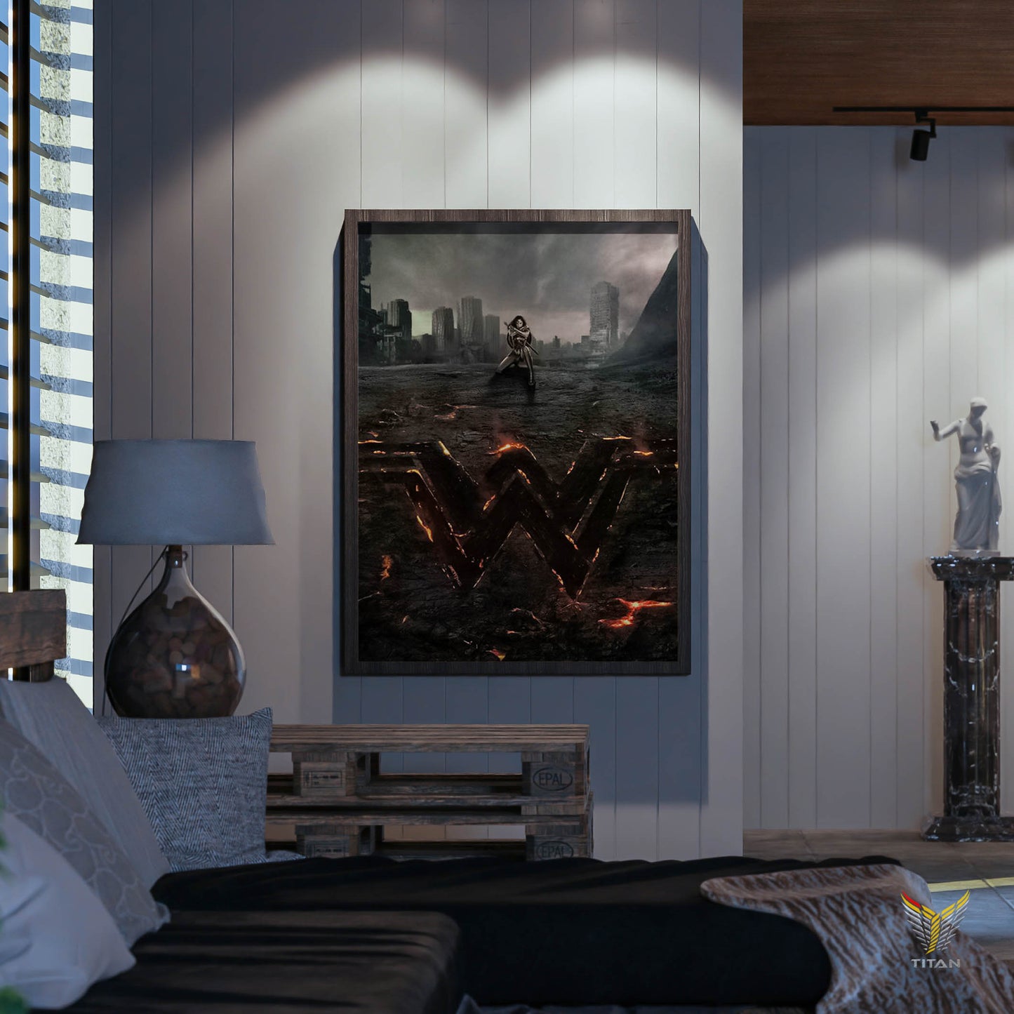 TRANH DECOR TREO TƯỜNG ĐƠN DC DARK STYLE DC0012