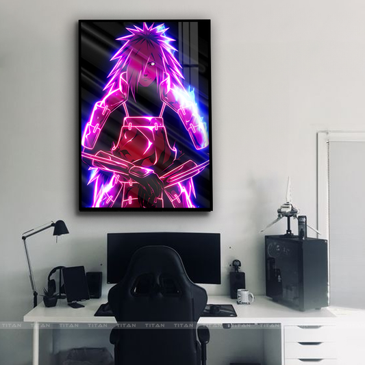 TRANH ANIME TREO TƯỜNG ĐƠN NARUTO NEON NRT0001