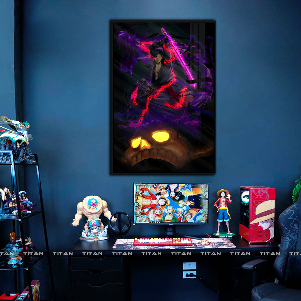 Tranh Anime Treo Tường Led Điểm One Piece LTG.OP0048