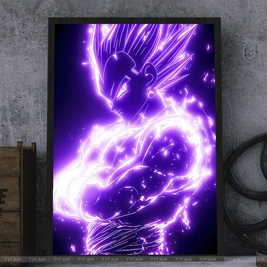 TRANH ANIME TREO TƯỜNG ĐƠN DRAGON BALL NEON DRB0089