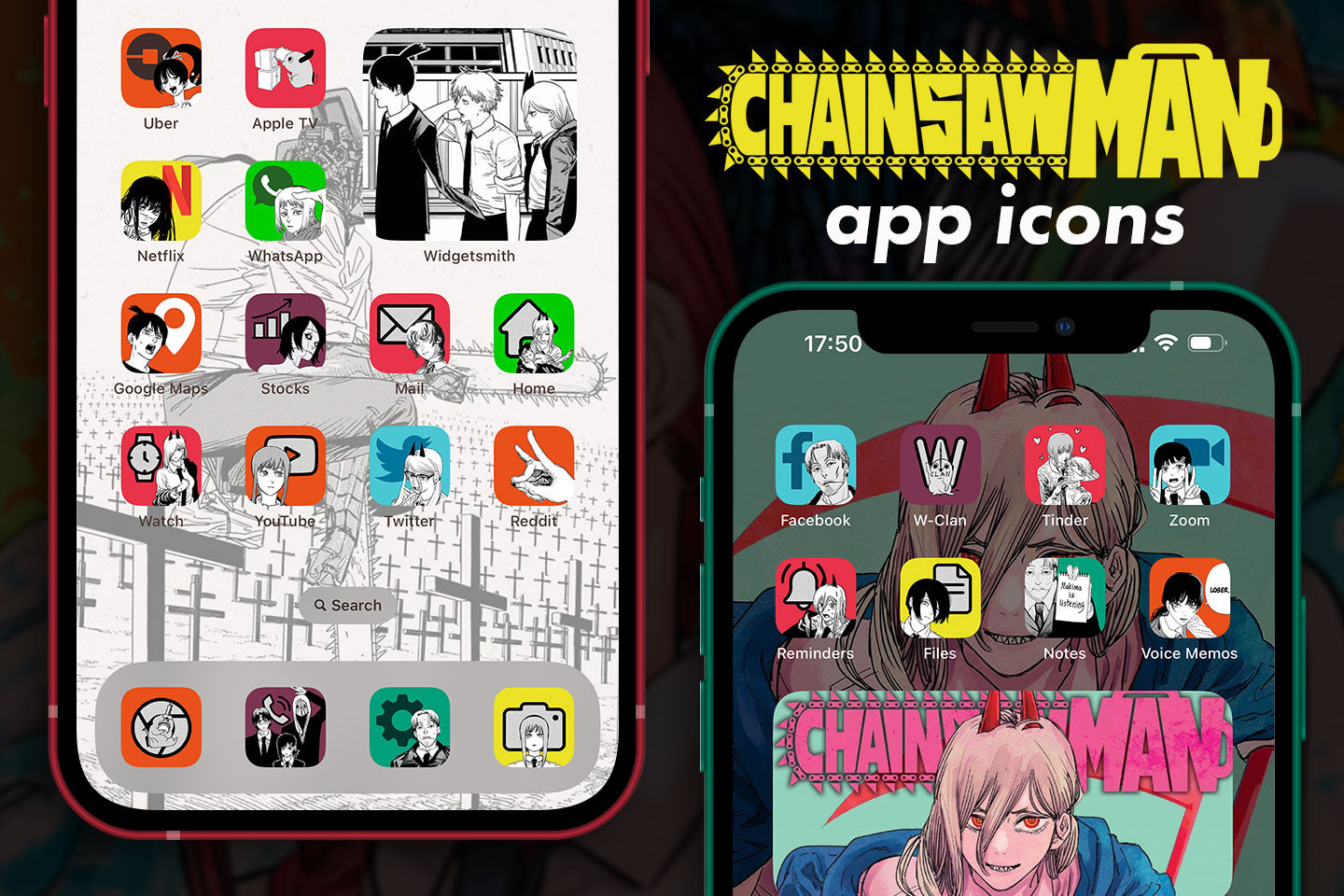 PHONE THEME ANIME CHAINSAW MAN