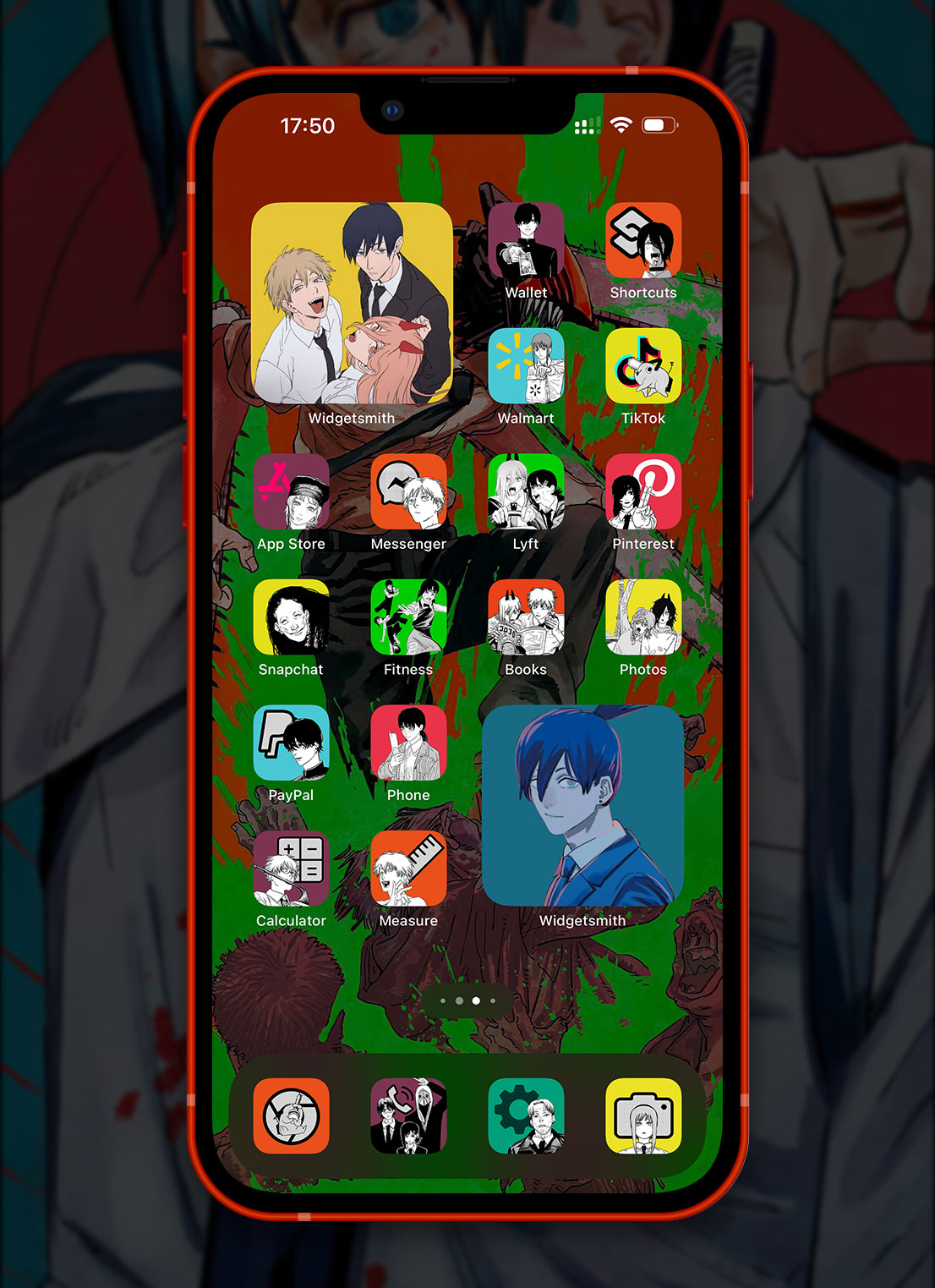 PHONE THEME ANIME CHAINSAW MAN