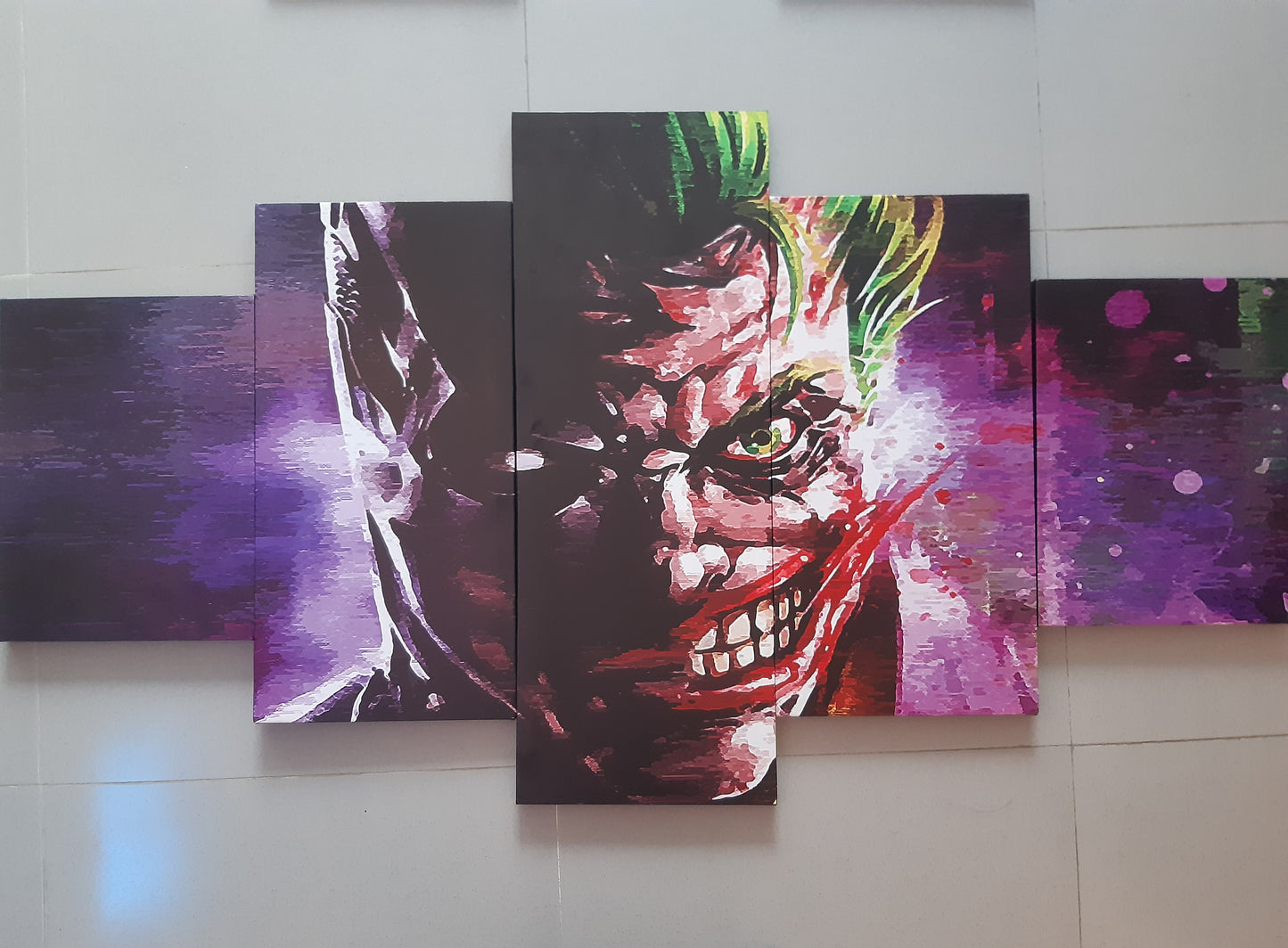 TRANH CANVAS TREO TƯỜNG GHÉP 5 JOKER SIZE 2