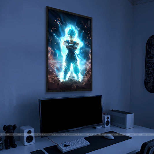 Tranh Anime Treo Tường Led Điểm Dragon Ball LTG.DRB0045