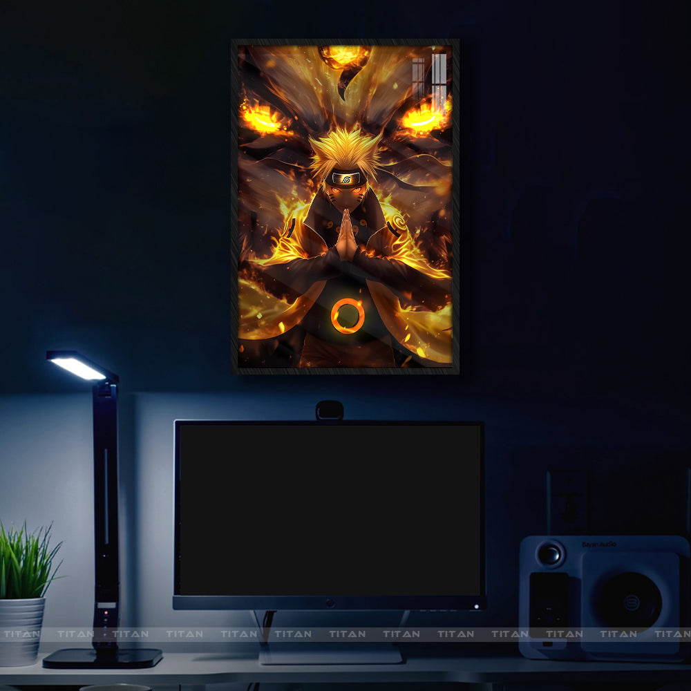 Tranh Anime Treo Tường Led Điểm Naruto LTG.NRT0030