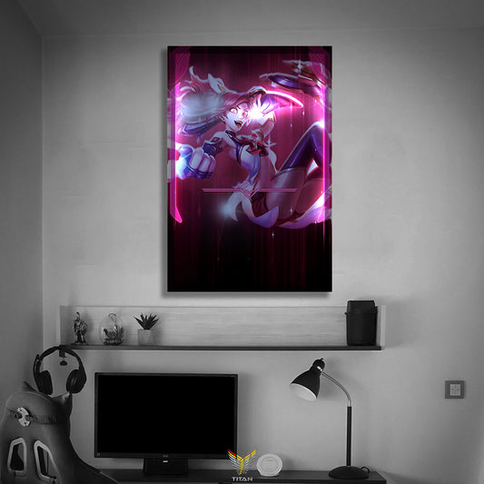 Tranh Decor Treo Tường Led Điểm League of Legends LTG.LOL0003