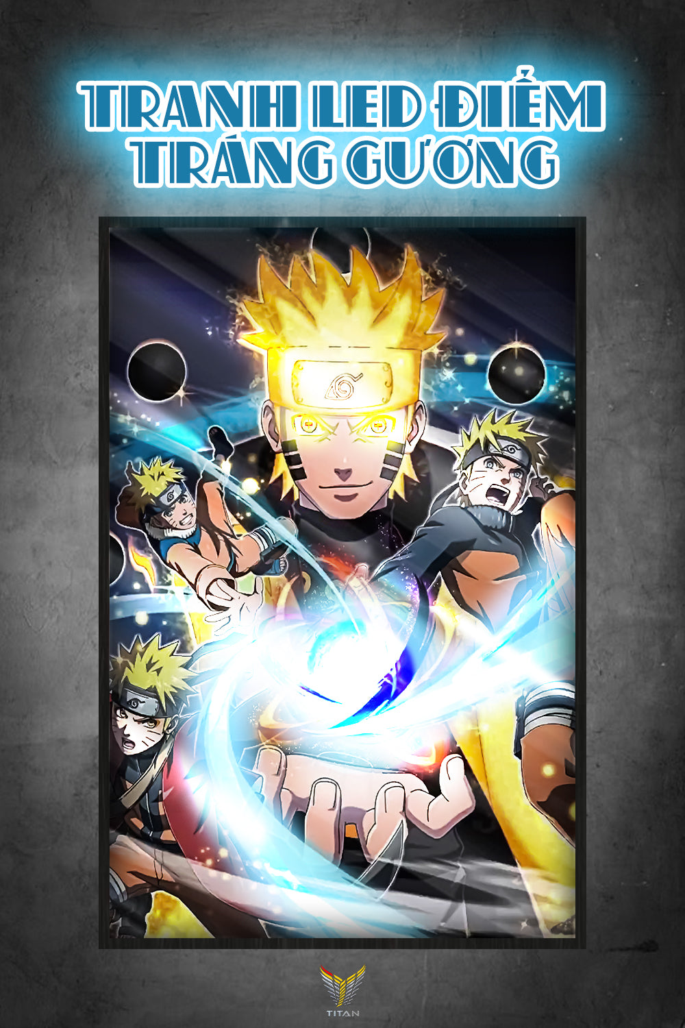 Tranh Anime Treo Tường Led Điểm Naruto LTG.NRT0004