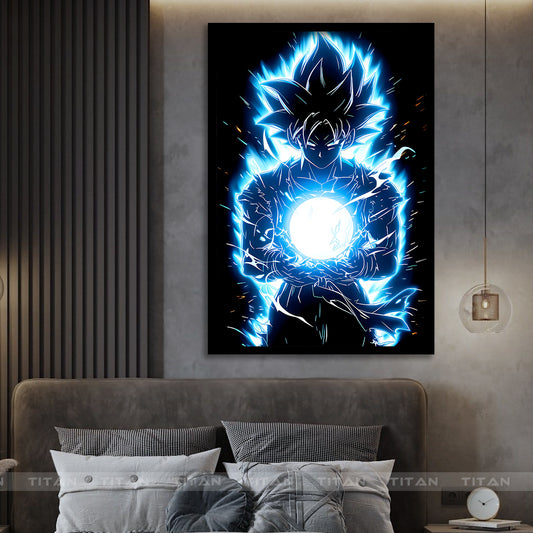 TRANH ANIME TREO TƯỜNG ĐƠN DRAGON BALL NEON DRB0068