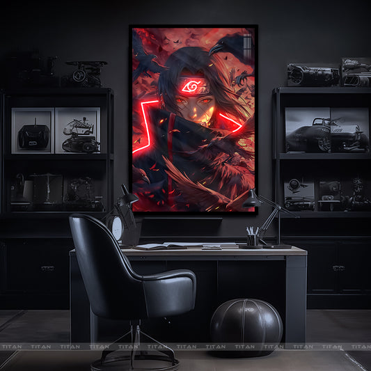 Tranh Anime Led Điểm 3D Tráng Gương Naruto L3D.NRT0006