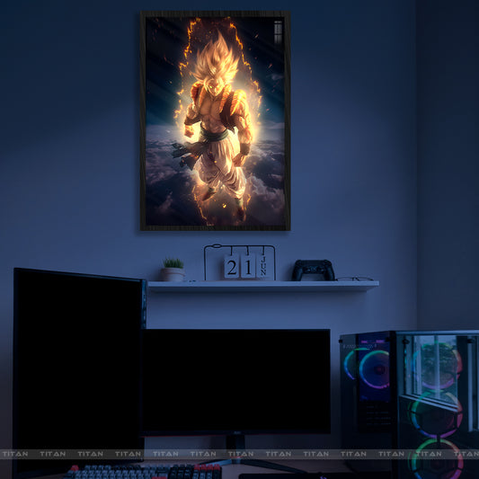 Tranh Anime Treo Tường Led Điểm Dragon Ball LTG.DRB0048