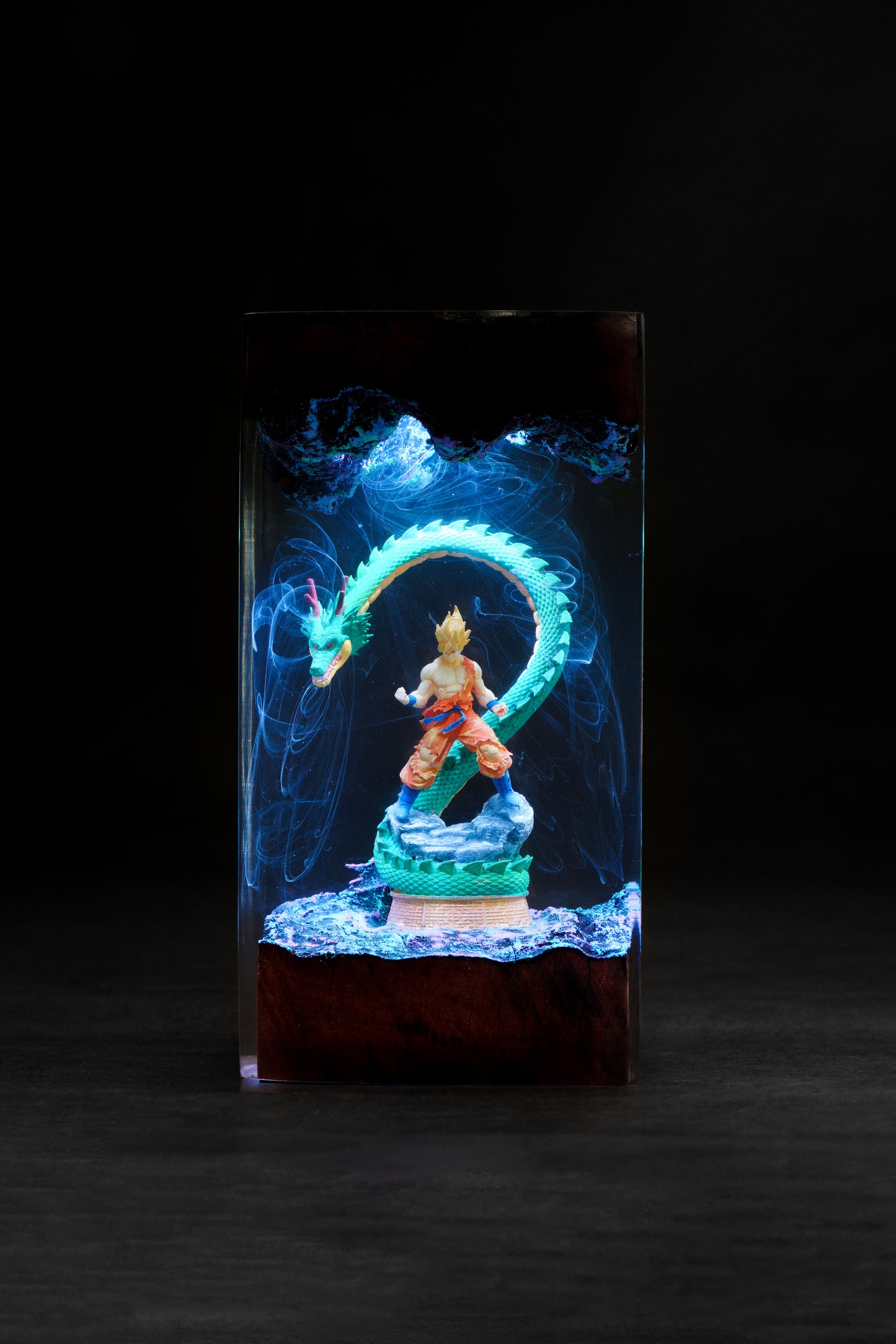 Đèn Trang Trí Resin Led Anime Dragon Ball Son Goku V2