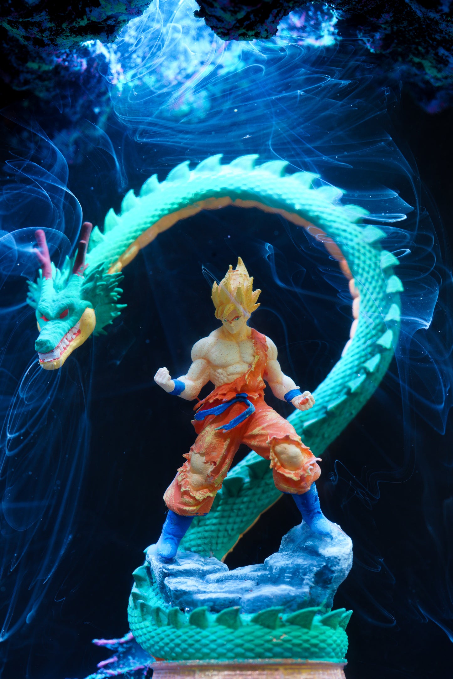 Đèn Trang Trí Resin Led Anime Dragon Ball Son Goku V2