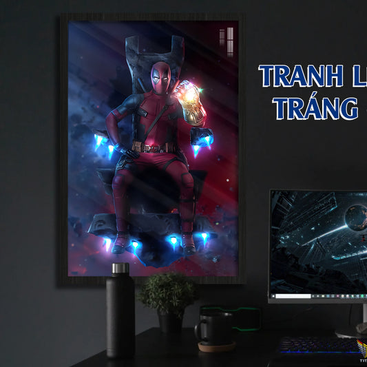 Tranh Decor Treo Tường Led Điểm Marvel Deadpool & Wolverine LTG.MV0057